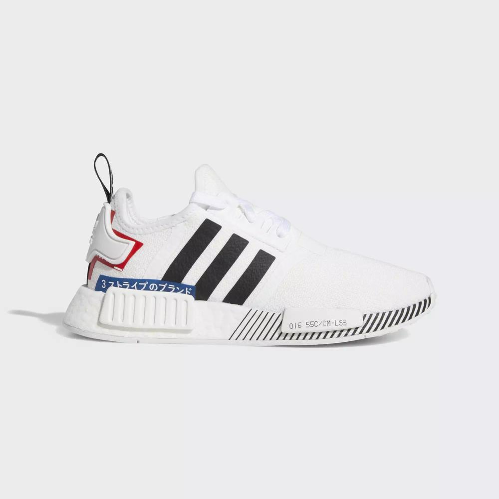 Adidas NMD R1 Tenis Blancos Para Niña (MX-15837)